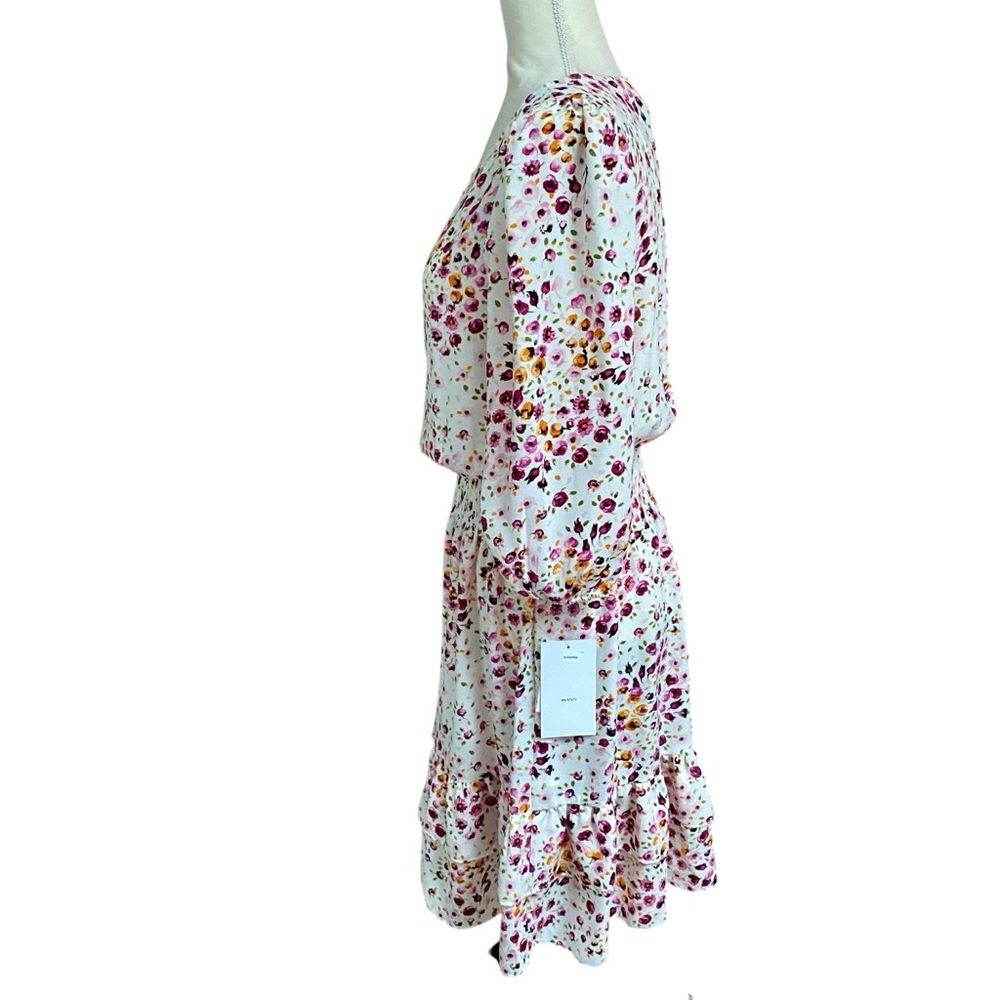 Maison Tara Floral Smocked Ruffle Dress Size 6 NWT - Picture 10 of 16